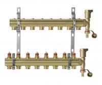 DANFOSS, Коллекторная группа FHF-8 set с клапанными вставками, 8 контуров - купить в Тамбове
